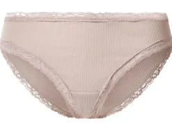 Braguita de canalé con encaje para mujer pack 5