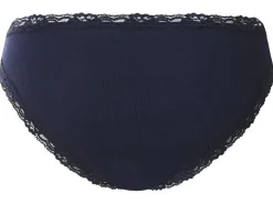 Braguita de canalé con encaje para mujer pack 5