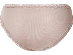 Braguita de canalé con encaje para mujer pack 5