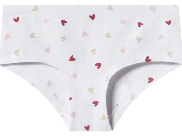 Braguitas tipo hipster para niña, 4 unidades.