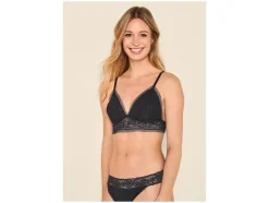 Bralette de encaje para mujer