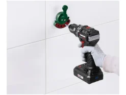Broca para azulejos con guía de centrado.