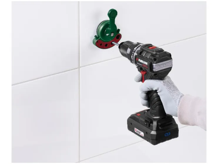 Broca para azulejos con guía de centrado.