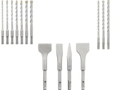 Broca SDS-Plus / Cincel corto SDS-Plus / Broca SDS-Plus, larga.