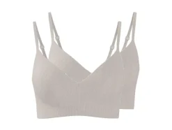 Bustiers de canalé para mujer, 2 unidades.