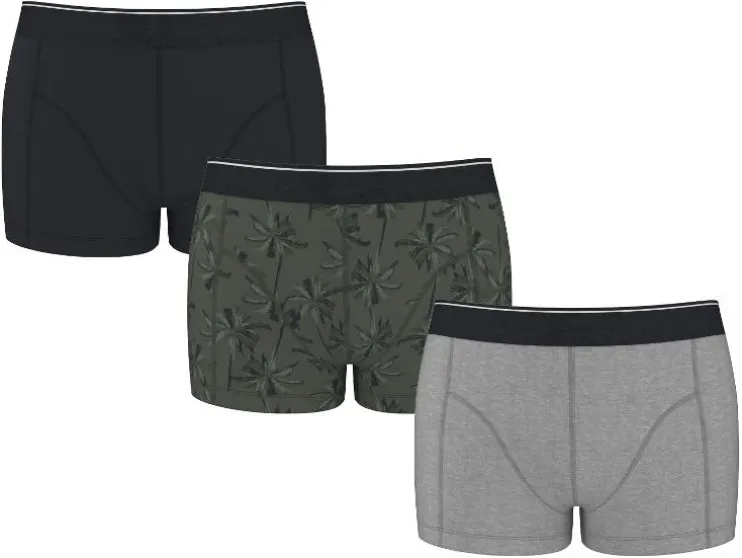 Bóxeres para hombre, 3 unidades.
