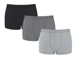 Bóxers de canalé para hombre, 3 unidades.