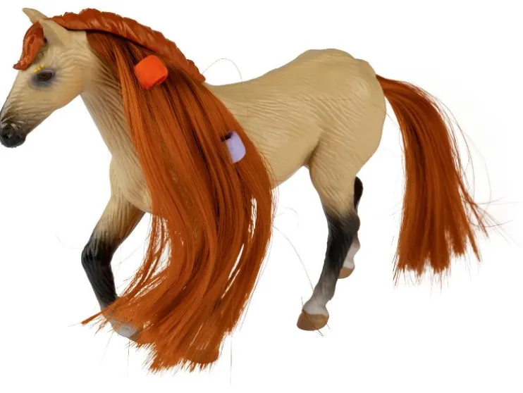 Caballo de peinados / Unicornio de peinados, 19 piezas.