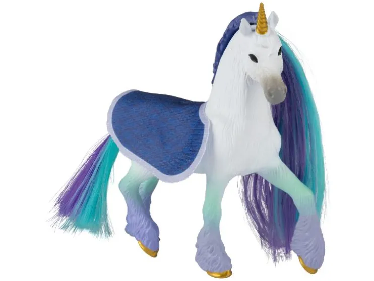 Caballo de peinados / Unicornio de peinados, 19 piezas.