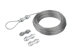 Cable de acero, 15 m.