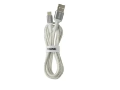 Cable trenzado de carga y datos