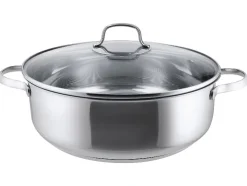 Cacerola de acero inoxidable, Ø 28 cm.