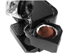 Cafetera combinada »BCO411« para espresso y café de filtro.