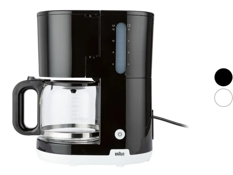 Cafetera de filtro »KF1100BK«, 1000 W, OptiBrew System.