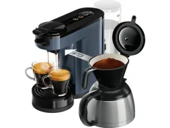 Cafetera de monodosis y filtro Senseo Switch »Switch HD7891/74«, tecnología de preparación 2 en 1.