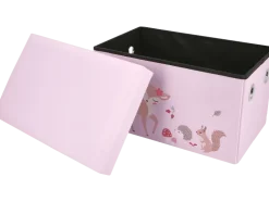 Caja banco infantil con almacenamiento