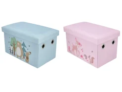 Caja banco infantil con almacenamiento