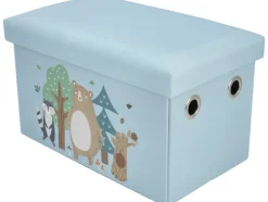 Caja banco infantil con almacenamiento
