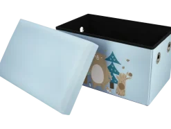 Caja banco infantil con almacenamiento