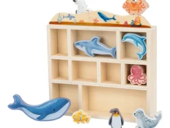 Caja de animales de madera / Bosque / Safari / Océano / Granja