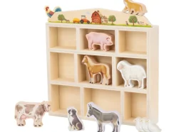Caja de animales de madera / Bosque / Safari / Océano / Granja