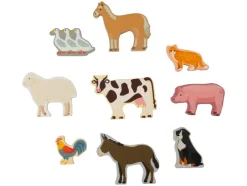 Caja de animales de madera Bosque / Safari / Océano / Granja