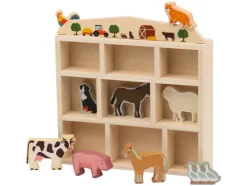 Caja de animales de madera Bosque / Safari / Océano / Granja