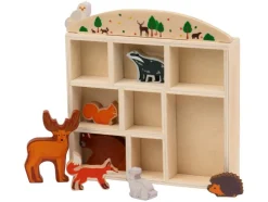 Caja de animales de madera Bosque / Safari / Océano / Granja