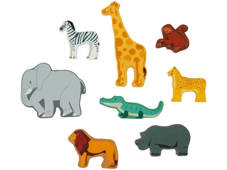 Caja de animales de madera Bosque / Safari / Océano / Granja
