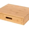 Caja de café / caja de té de bambú