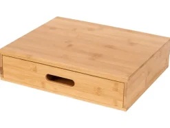 Caja de café / caja de té de bambú