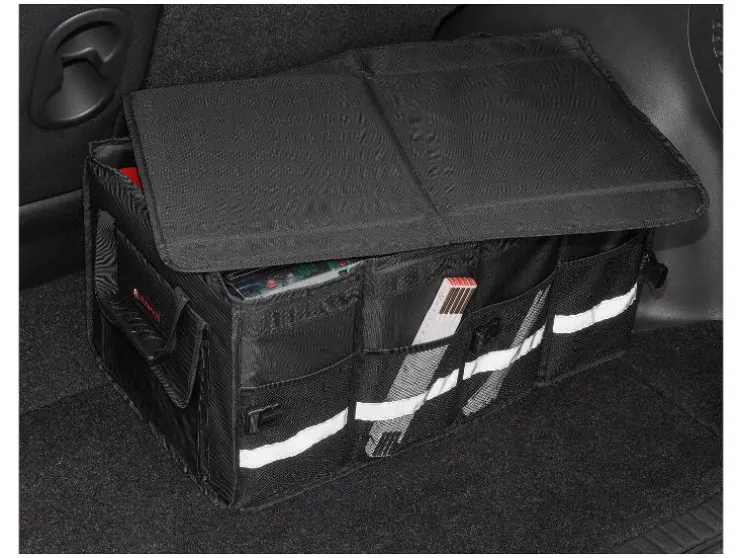 Caja organizadora prémium para maletero con función aislante / Caja organizadora prémium para maletero / Caja organizadora prémium para maletero con tapa.