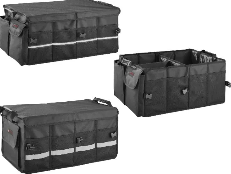 Caja organizadora prémium para maletero con función aislante / Caja organizadora prémium para maletero / Caja organizadora prémium para maletero con tapa.