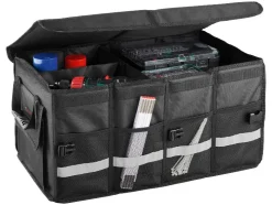 Caja organizadora prémium para maletero con función aislante / Caja organizadora prémium para maletero / Caja organizadora prémium para maletero con tapa.