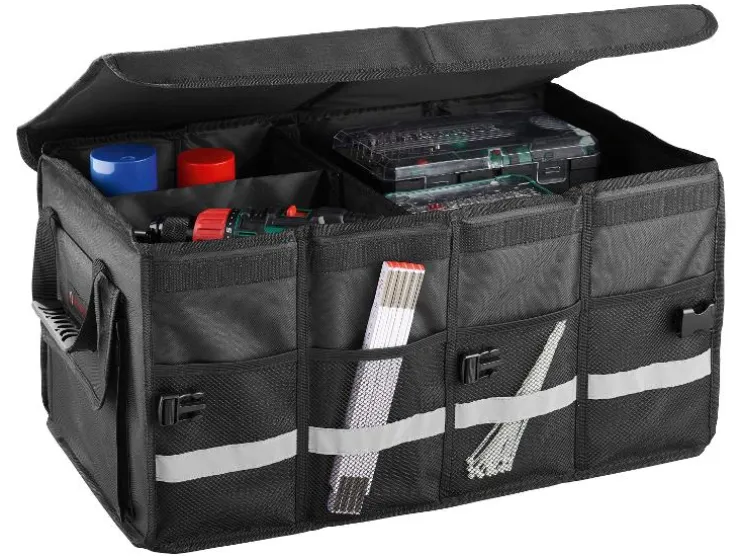 Caja organizadora prémium para maletero con función aislante / Caja organizadora prémium para maletero / Caja organizadora prémium para maletero con tapa.