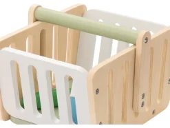 Caja registradora/Balanza/Caja con alimentos/Cesta de la compra de madera