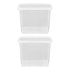 Cajas con tapa, 40x29x30 cm/ aprox. 20 L.