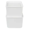 Cajas con tapa, 17,5x13x8 cm / aprox. 1,2 L.