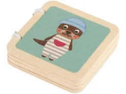 Cajas de juego y aprendizaje de madera