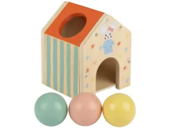 Cajas de juego y aprendizaje de madera