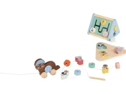 Cajas de juego y aprendizaje de madera