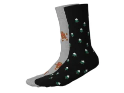Calcetines coloridos unisex pack 2