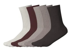 Calcetines de canalé para mujer / Calcetines, 5 unidades.