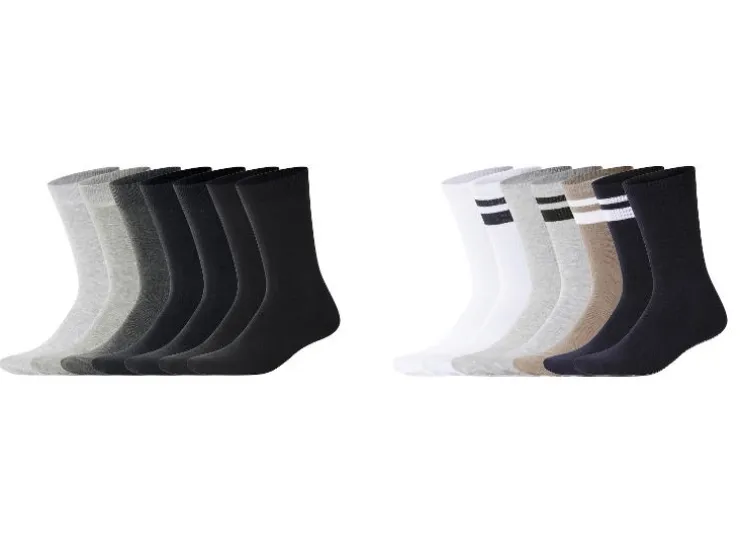 Calcetines de hombre, 7 pares.