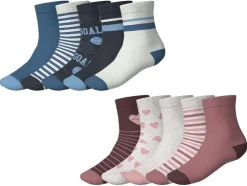 Calcetines de rizo completo para niños pequeños, 5 pares.