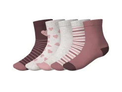 Calcetines de rizo completo para niños pequeños, 5 pares.