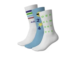 Calcetines de tenis para niños, 3 unidades.