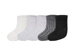 Calcetines para bebé, 5 pares.