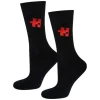 Calcetines, 2 pares, con motivo de San Valentín.