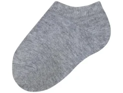 Calcetines tipo sneaker para niños, 10 pares, con algodón orgánico.